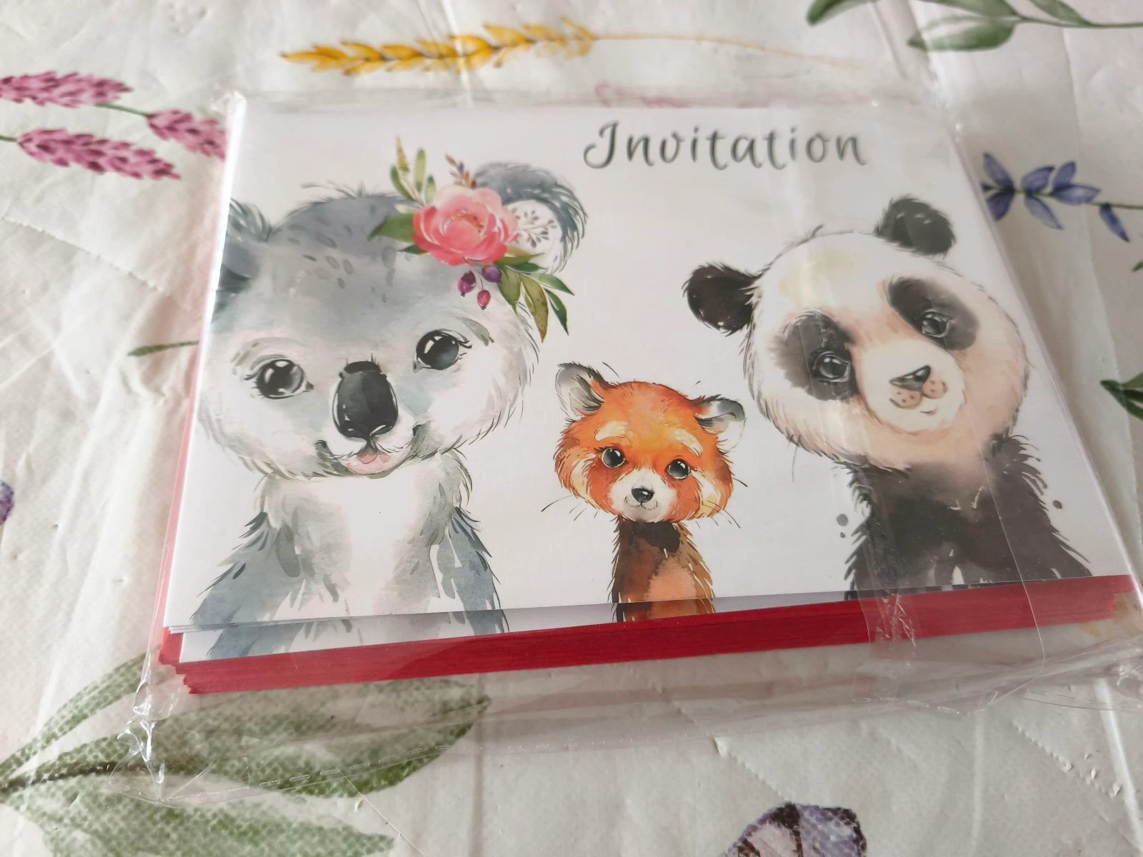 Cartes d invitation neuve 